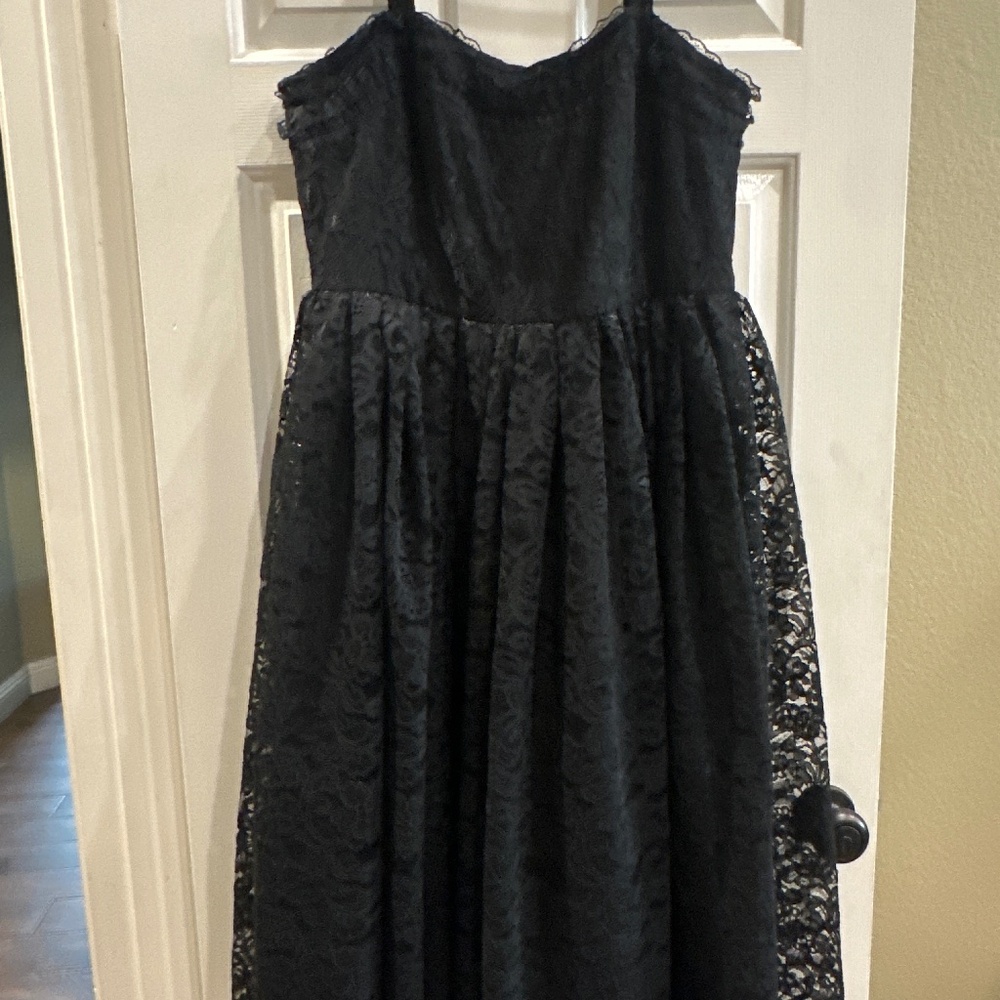 Black lace Dress size 16 XL
